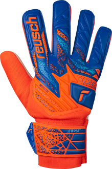 Reusch Attrakt Starter Solid Junior 5572514 2290 blue orange front